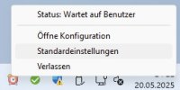 SmartLauncherStandardeinstellungenAufrufen